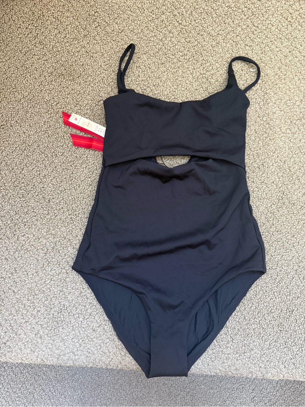 Left On Friday Black Cutout One-Piece Swimsuit